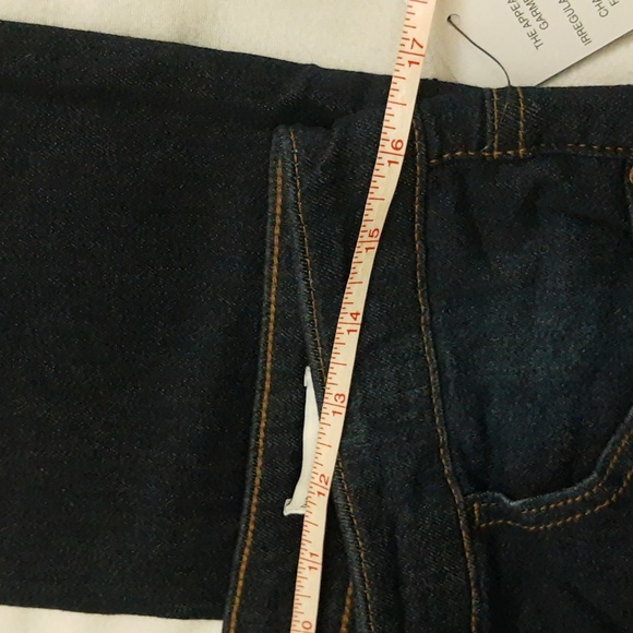 Skinnygirl Pull-On Mid-Rise Skinny Crop Jeans Injeanious Stretch Denim 12 Petite - Picture 9 of 14